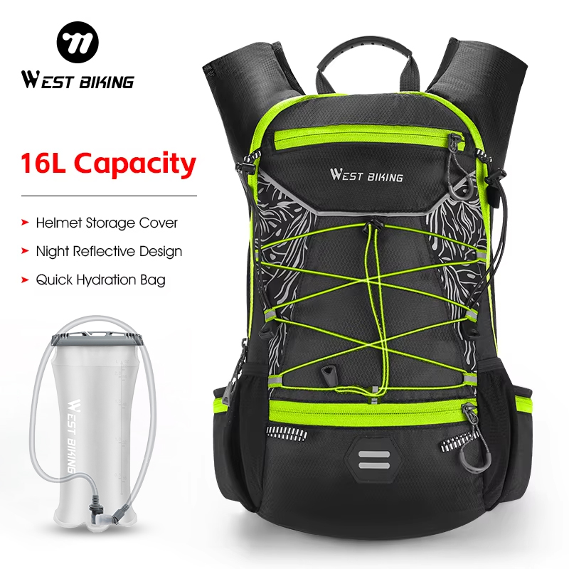Mountain Biking Rucksack - WEST BIKING Fietstas Fiets MTB Outdoor
