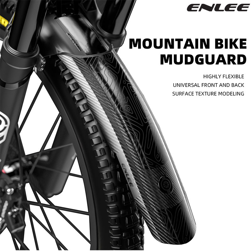 Mountain Biking Downhill - ENLEE Mountainbike Spatborden Downhill Bike Verlengde