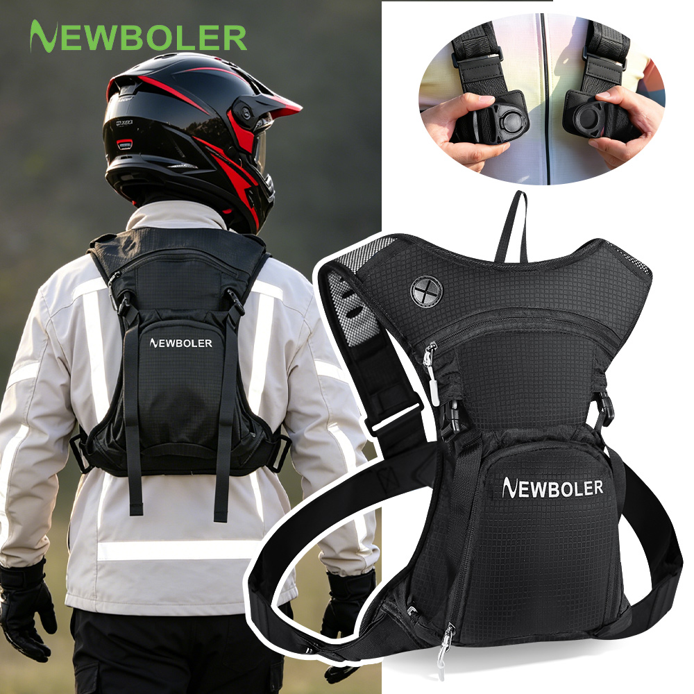 Mountain Biking Hydration Pack - NEWBOLER 8L motorfiets fietsen hydratatiepakket MTB