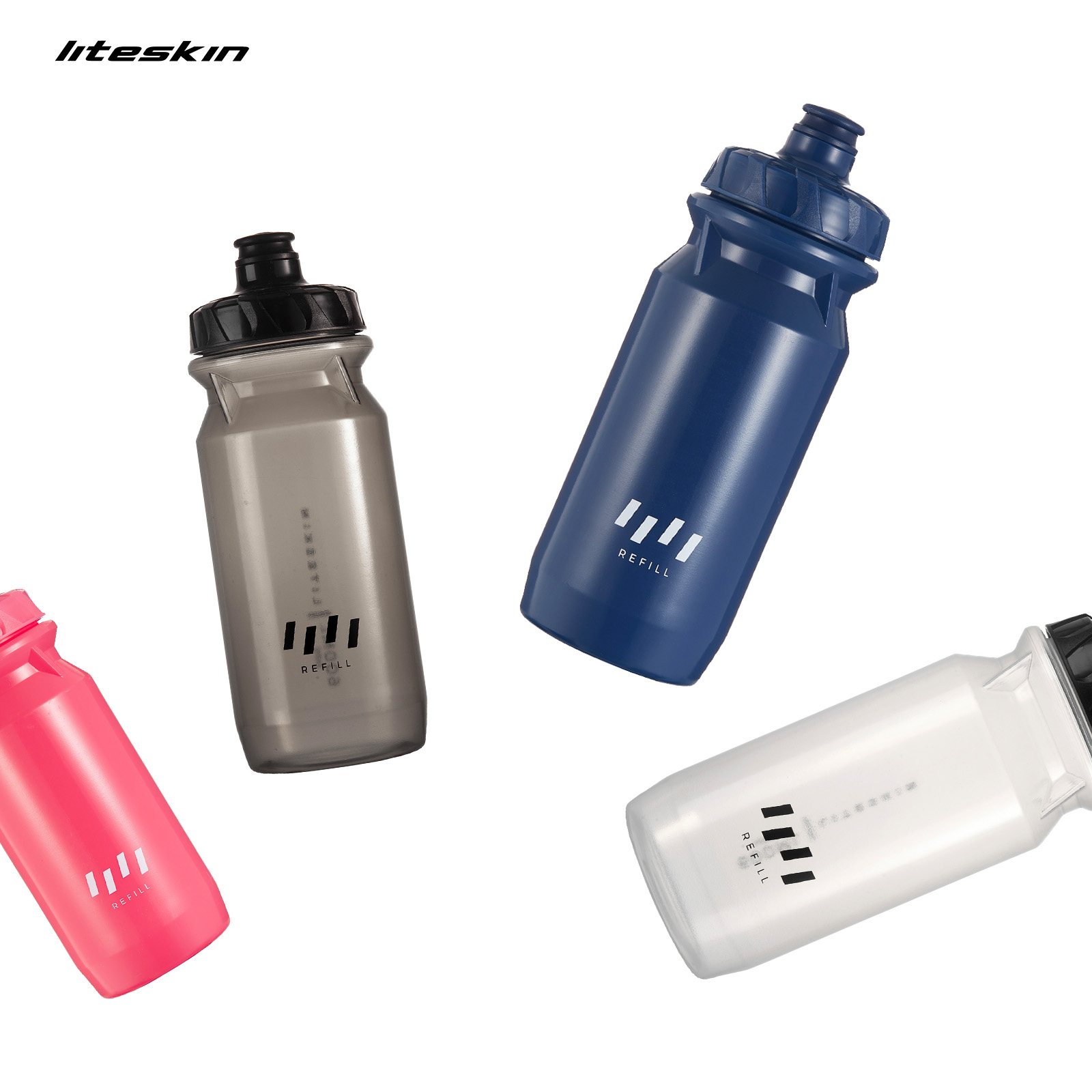 Mountain Biking Water Bottle - Liteskin Bijvullen Fietsen Waterfles Sport Racefiets