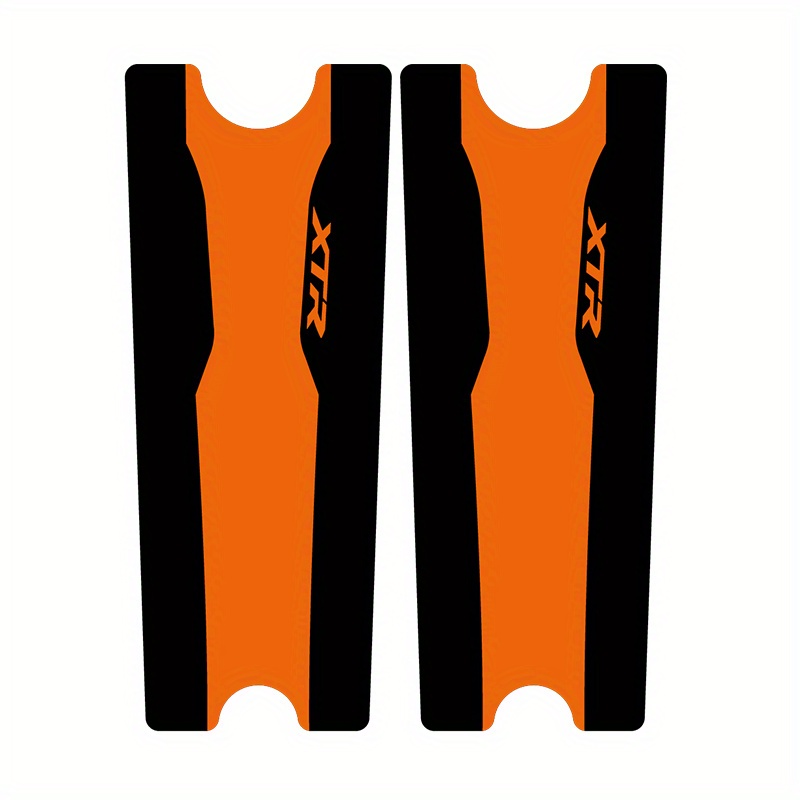 Mountain Biking Helmet - 2D platte sticker 2pcs/XTR-M9100 mountainbike crank