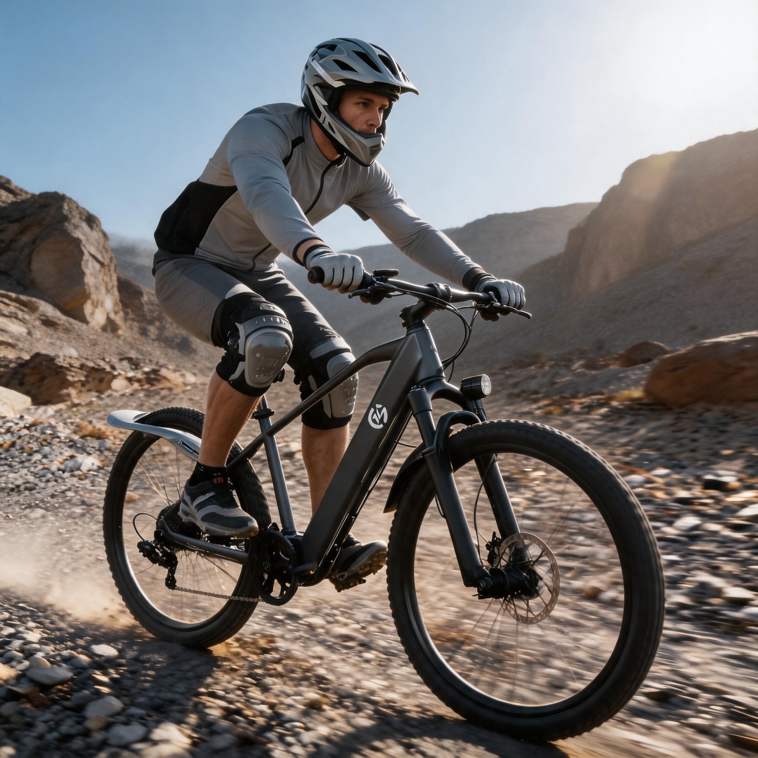Mountain Biking Gifts - Elektrische mountainbike, 500W hybride aandrijving, volledige