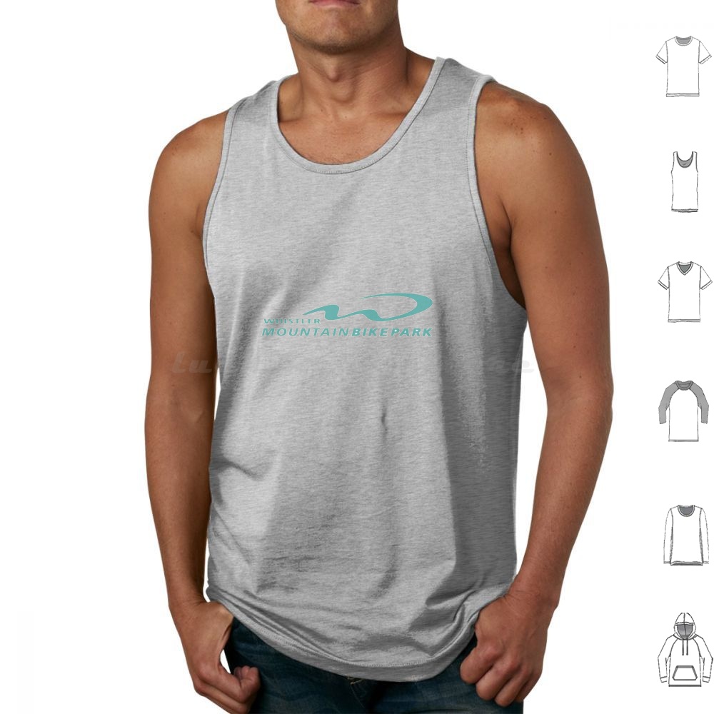 Mountain Biking Whistler - Whistler Tanktops Vest Mouwloos Whistler Mtb