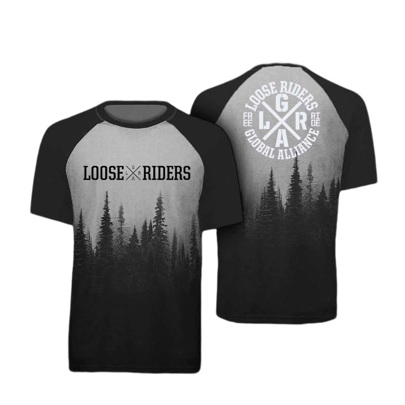 Mountain Biking Downhill - 2023 Losse Rider Korte Mouw Jersey