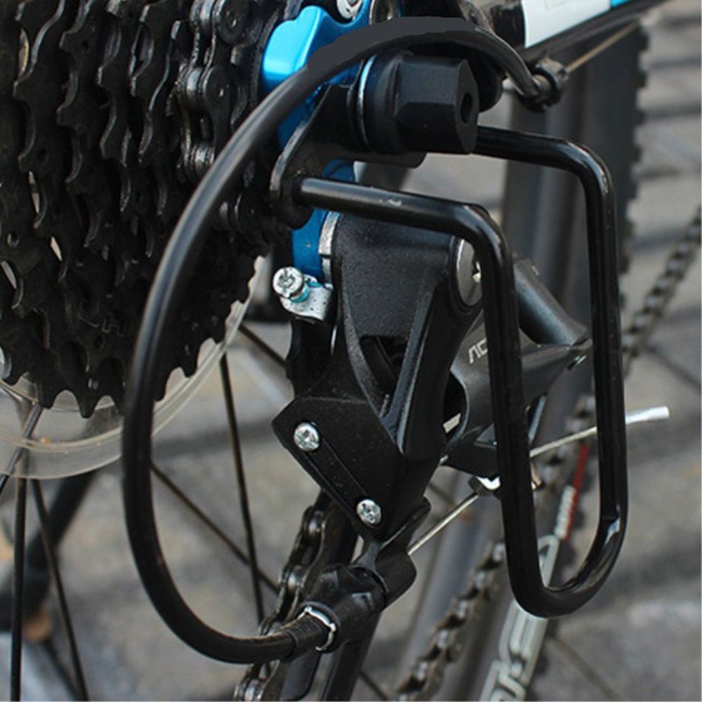 Chainstay Protector Wrap - Duurzame stalen zwarte mountainbike kettingbeschermer fietsaccessoires