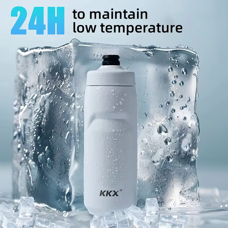 Mountain Biking Water Bottle - KKX 6 Layer Warm Geïsoleerde Fietsen