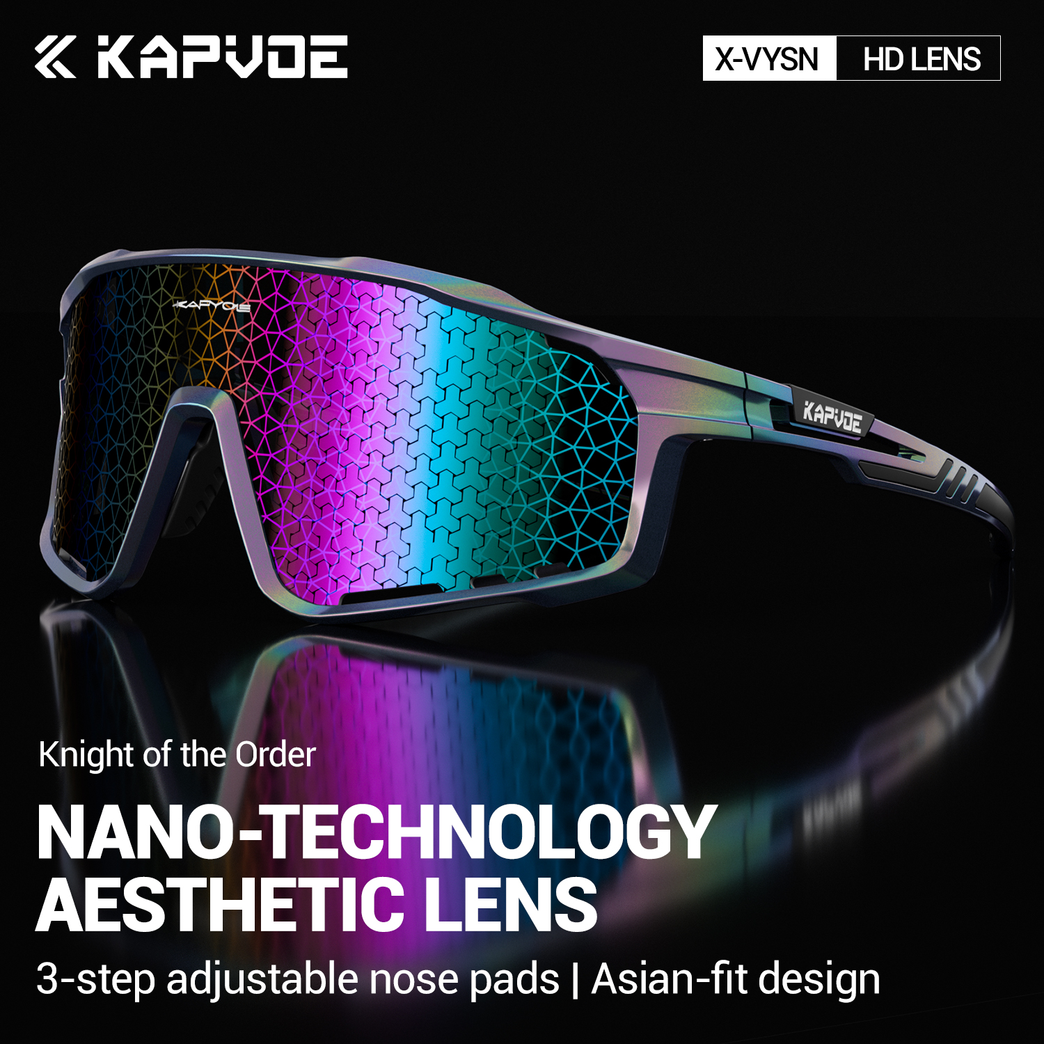 Mountain Biking Glasses - KAPVOE Nano Lenzen Fietsbril Mode Buitensporten