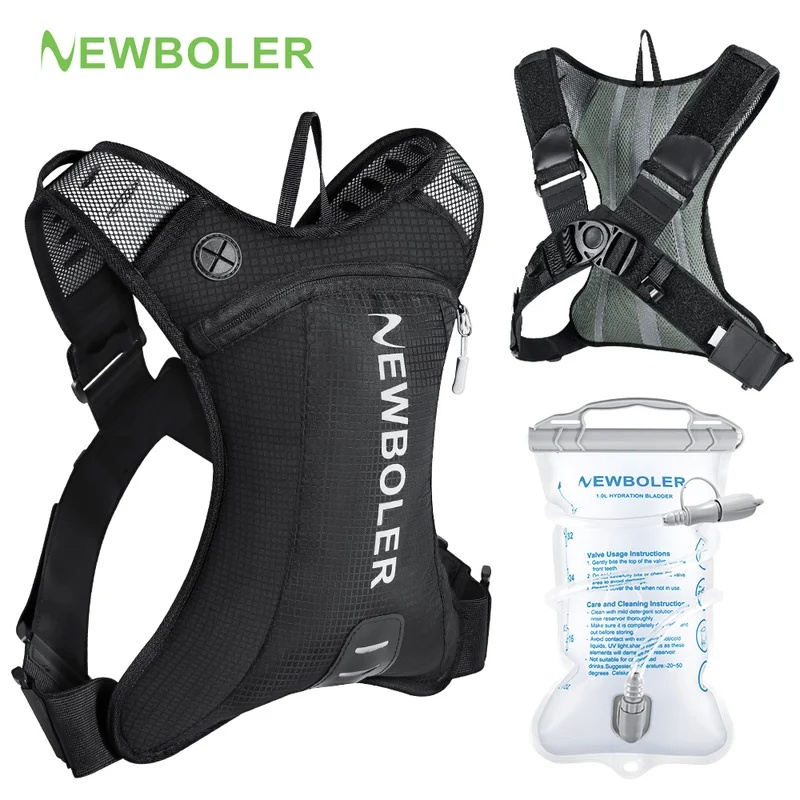 Mountain Biking Hydration Pack - NEWBOLER 5L motorfiets fietsen hydratatiepakket MTB