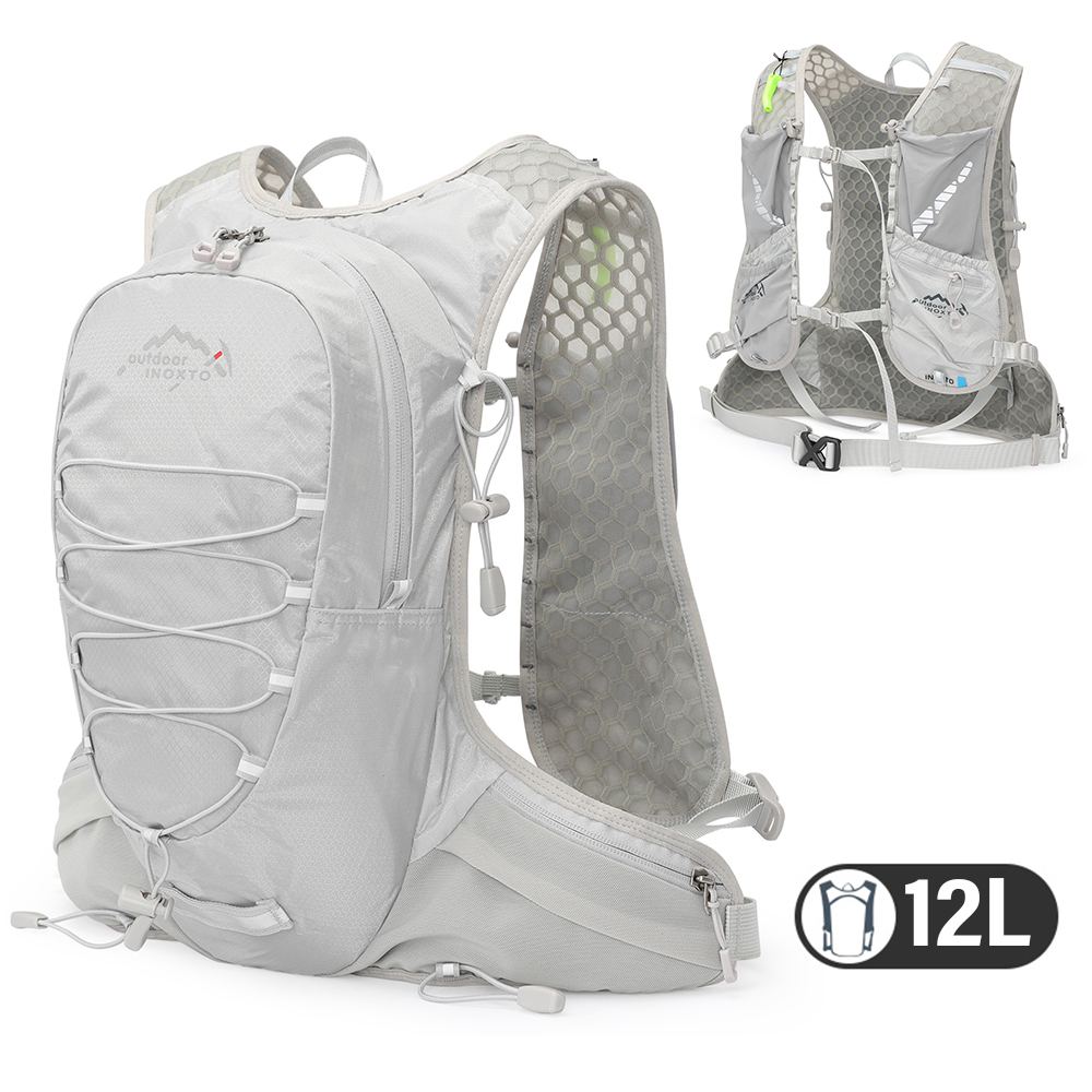 Mountain Biking Hydration Pack - 12l Fiets Hydratatie Rugzak Lichtgewicht Rijvest