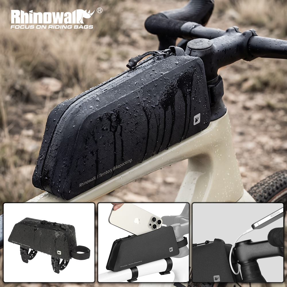 Mountain Biking Rucksack - Rhinowalk Bike Top Tube Bag 1L