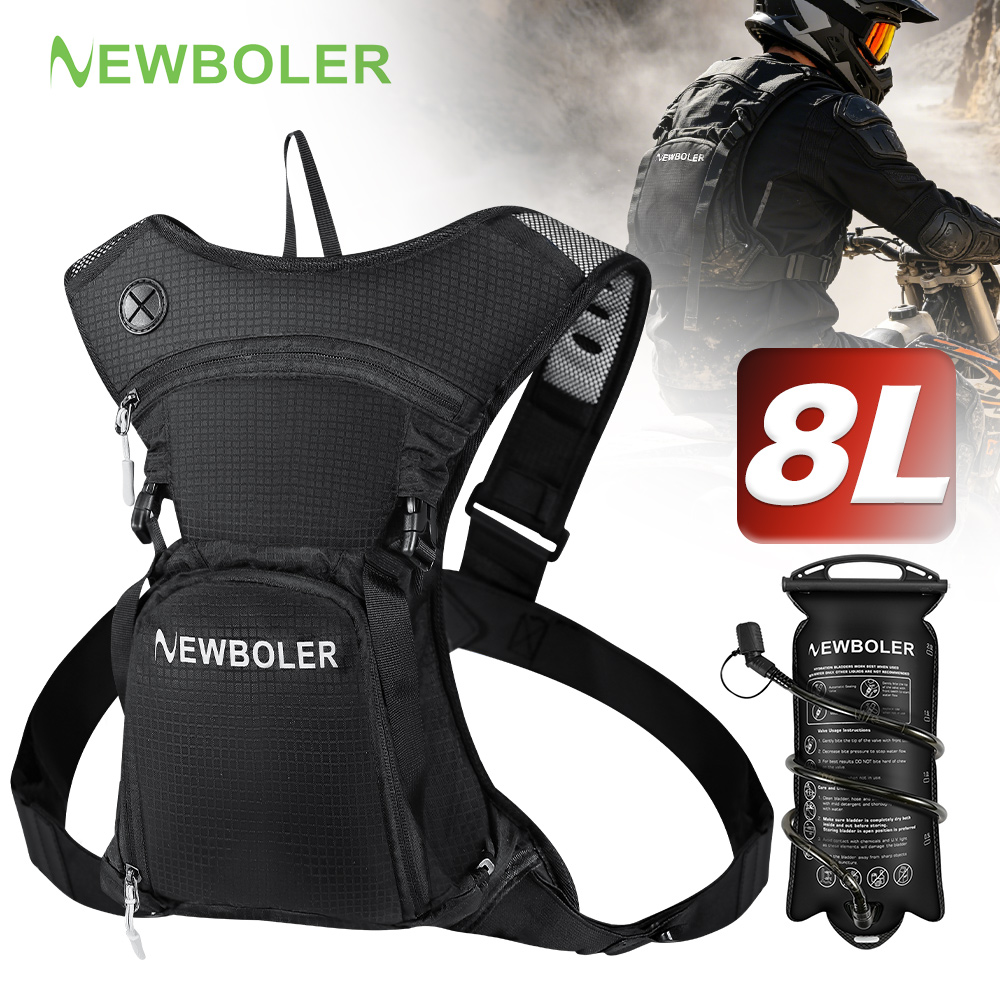 Mountain Biking Rucksack - NEWBOLER 8L motorfiets fietsen hydratatiepakket MTB