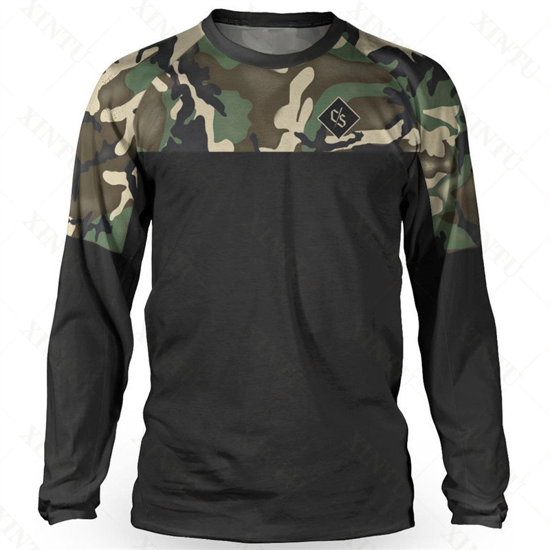 Mountain Biking Downhill - Losse Rider Mannen Jersey Dh Motocross