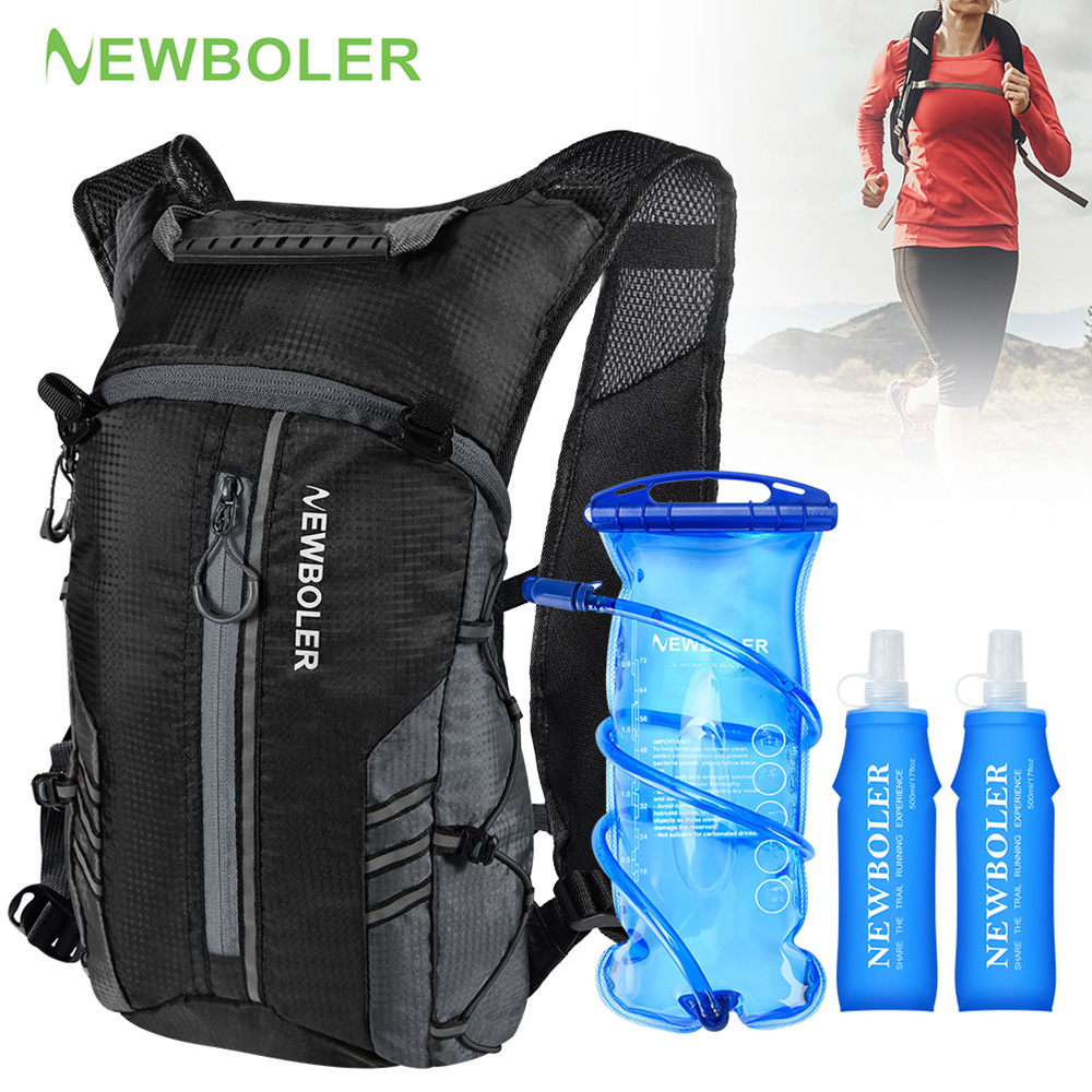 Mountain Biking Rucksack - NEWBOLER Outdoor ademende sporttas Fiets hydraterende