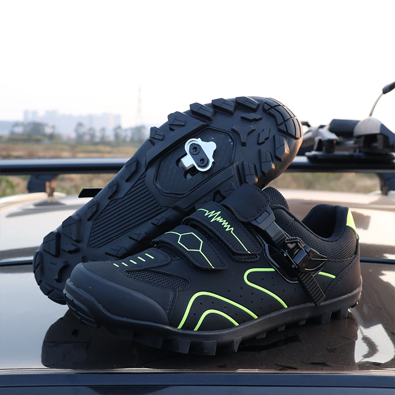 Xc Mountain Biking Shoes - H-588 Mannen XC/Trail Road Fietsschoenen MTB