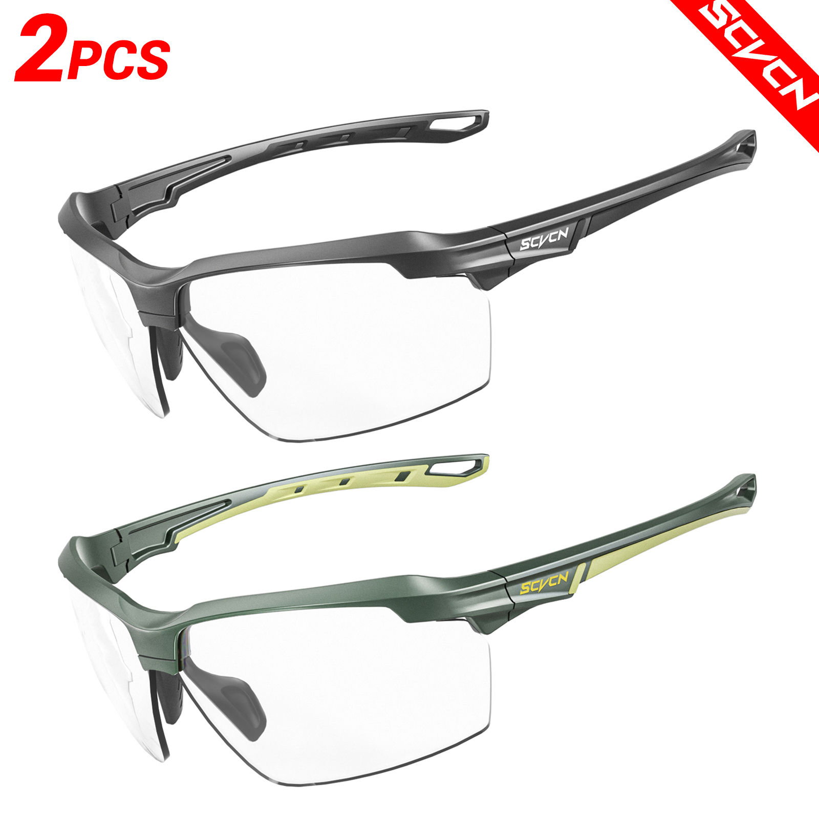 Mountain Biking Glasses - SCVCN Meekleurende fietszonnebril Bril Fiets MTB