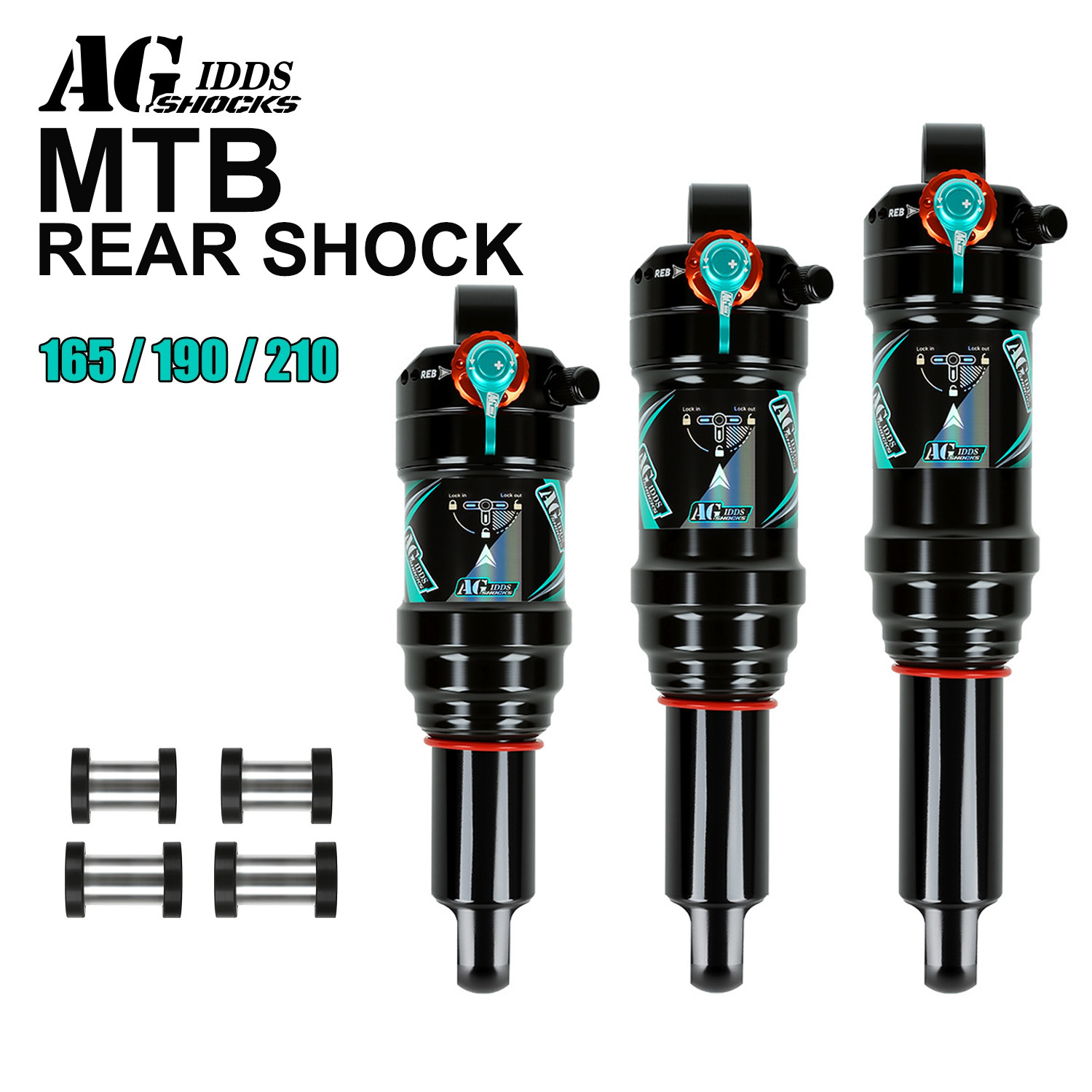 AGSHOCKS MTB Achterschokdemper - Mountain Biking Downhill recensie en prijs