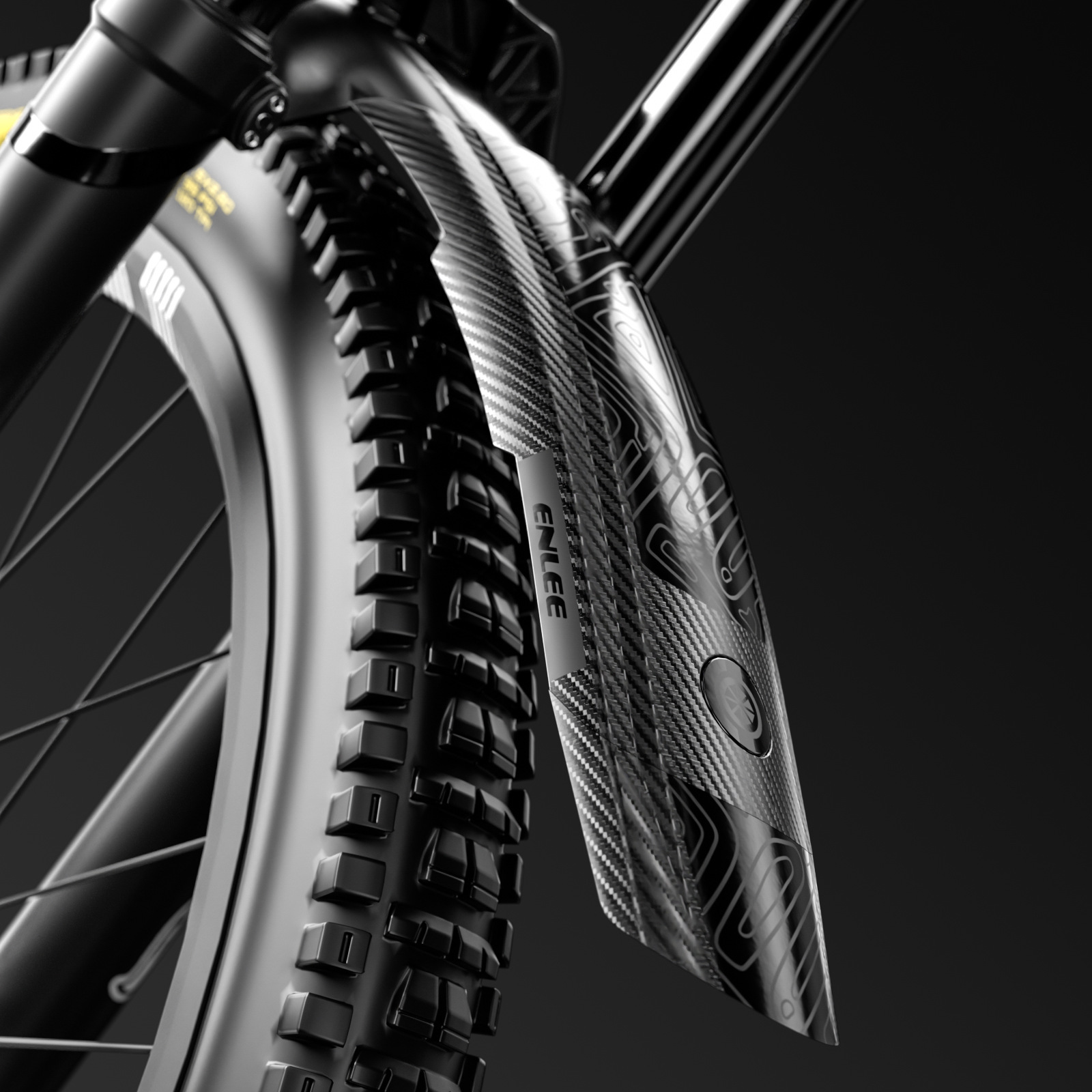 ENLEE mountainbike spatborden, - Mountain Biking Downhill recensie en prijs