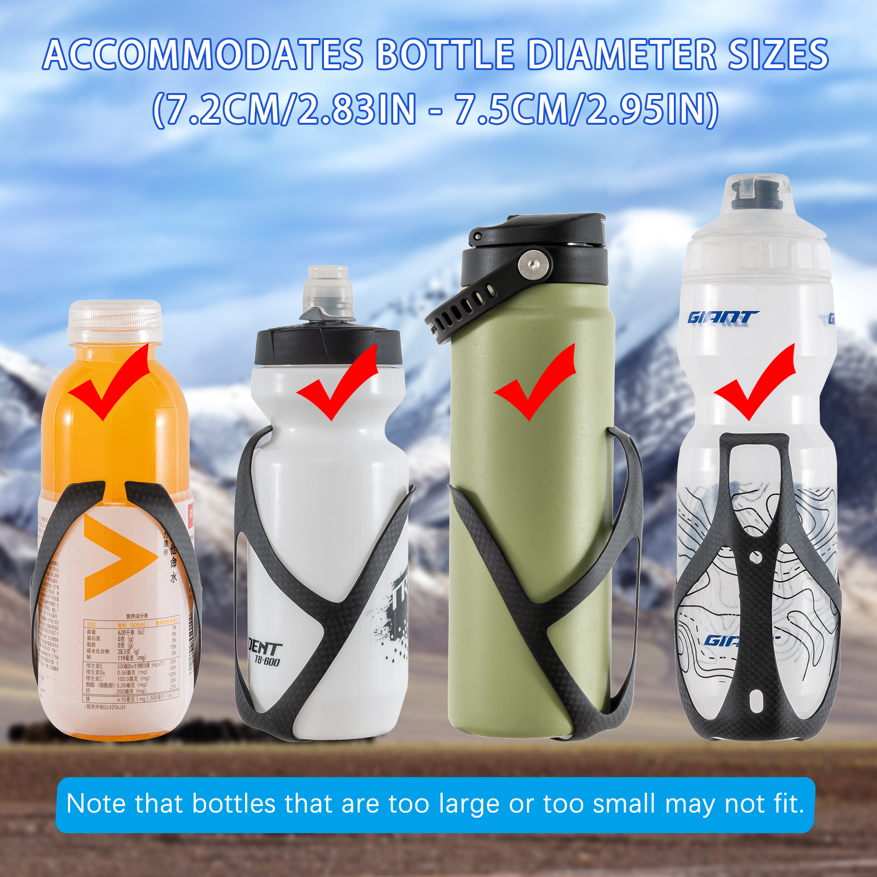HUALONG Geen Logo 3K Koolstofv - Mountain Biking Water Bottle recensie en prijs