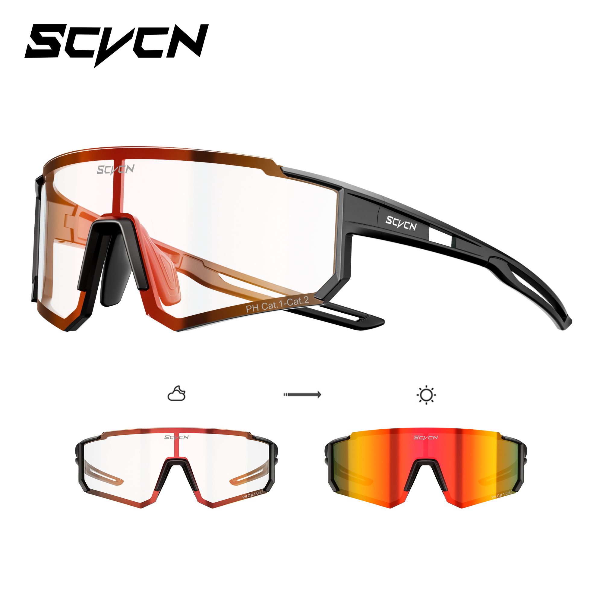 SCVCN Nieuwe Meekleurende Fiet - Mountain Biking Glasses recensie en prijs