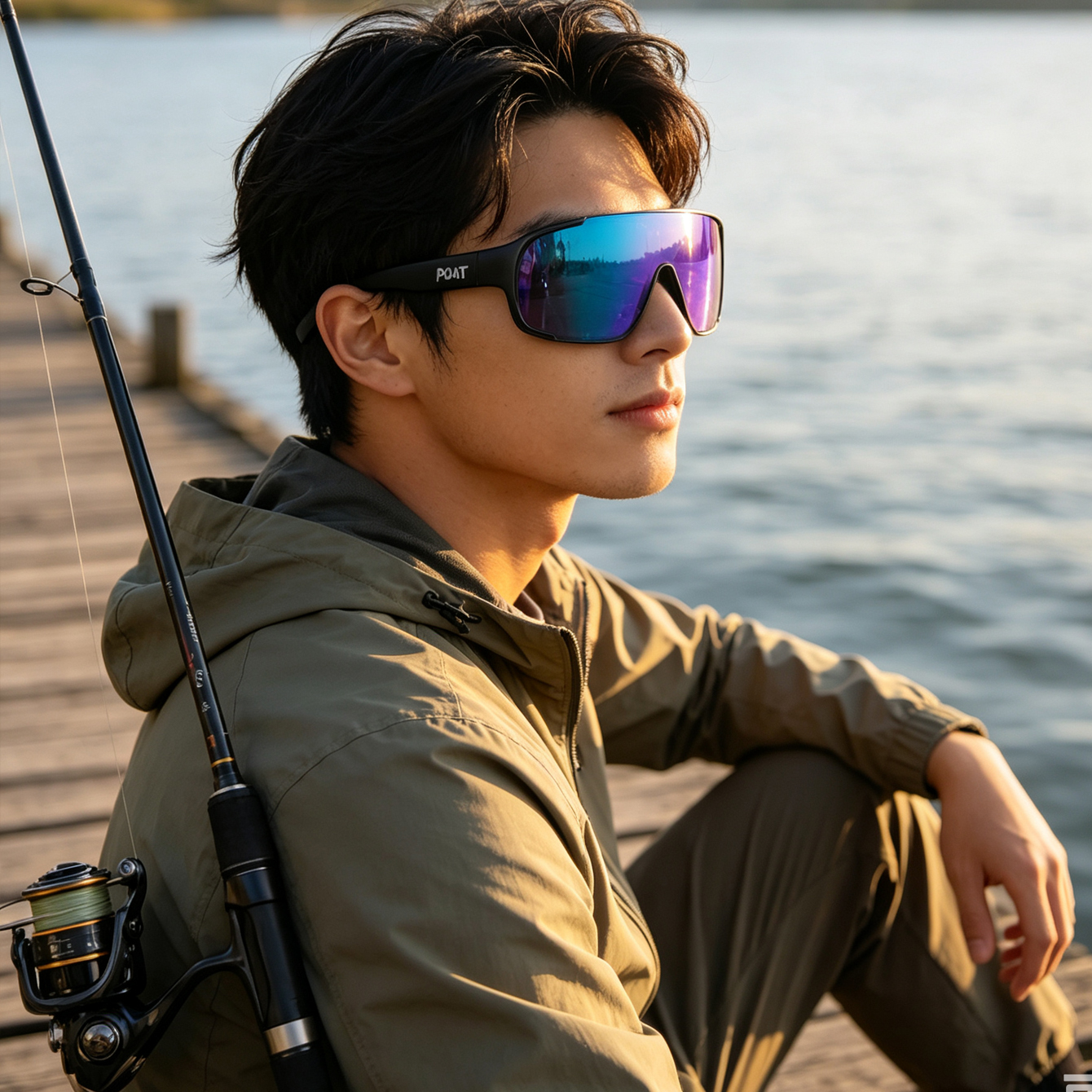 POAT UV400 fietszonnebril here - Mountain Biking Glasses recensie en prijs
