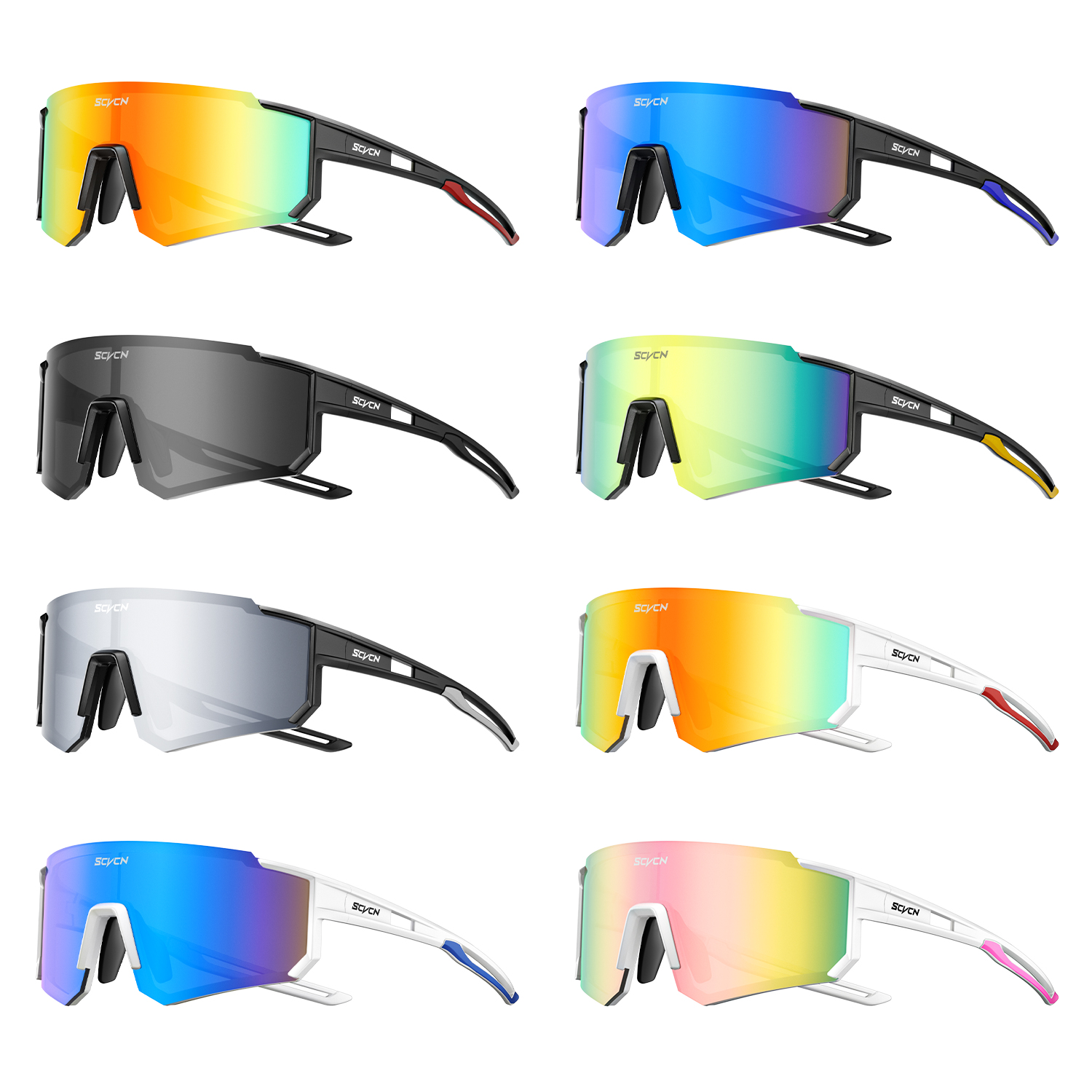 8 PACKS SCVCN Outdoor Fietsen  - Mountain Biking Glasses recensie en prijs
