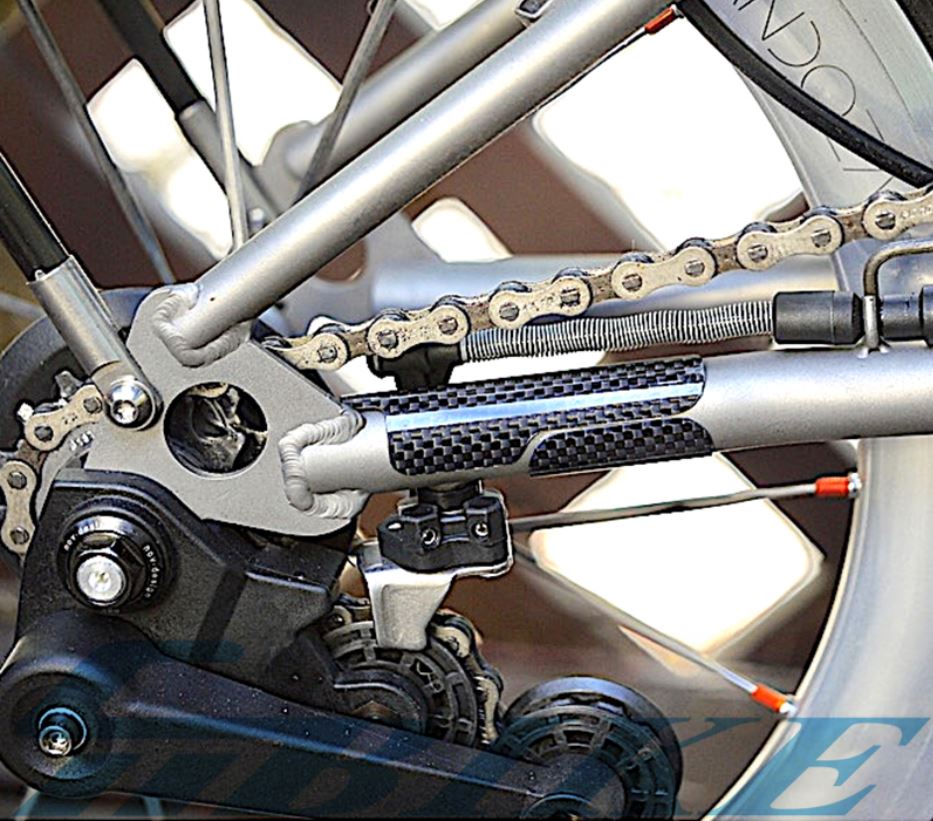 Protector Voor Brompton Vouwfi - Chainstay Protector Wrap recensie en prijs