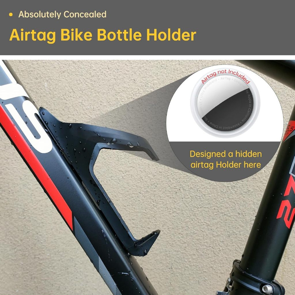 Airtag Bike Mount Verborgen op - Mountain Biking Water Bottle recensie en prijs