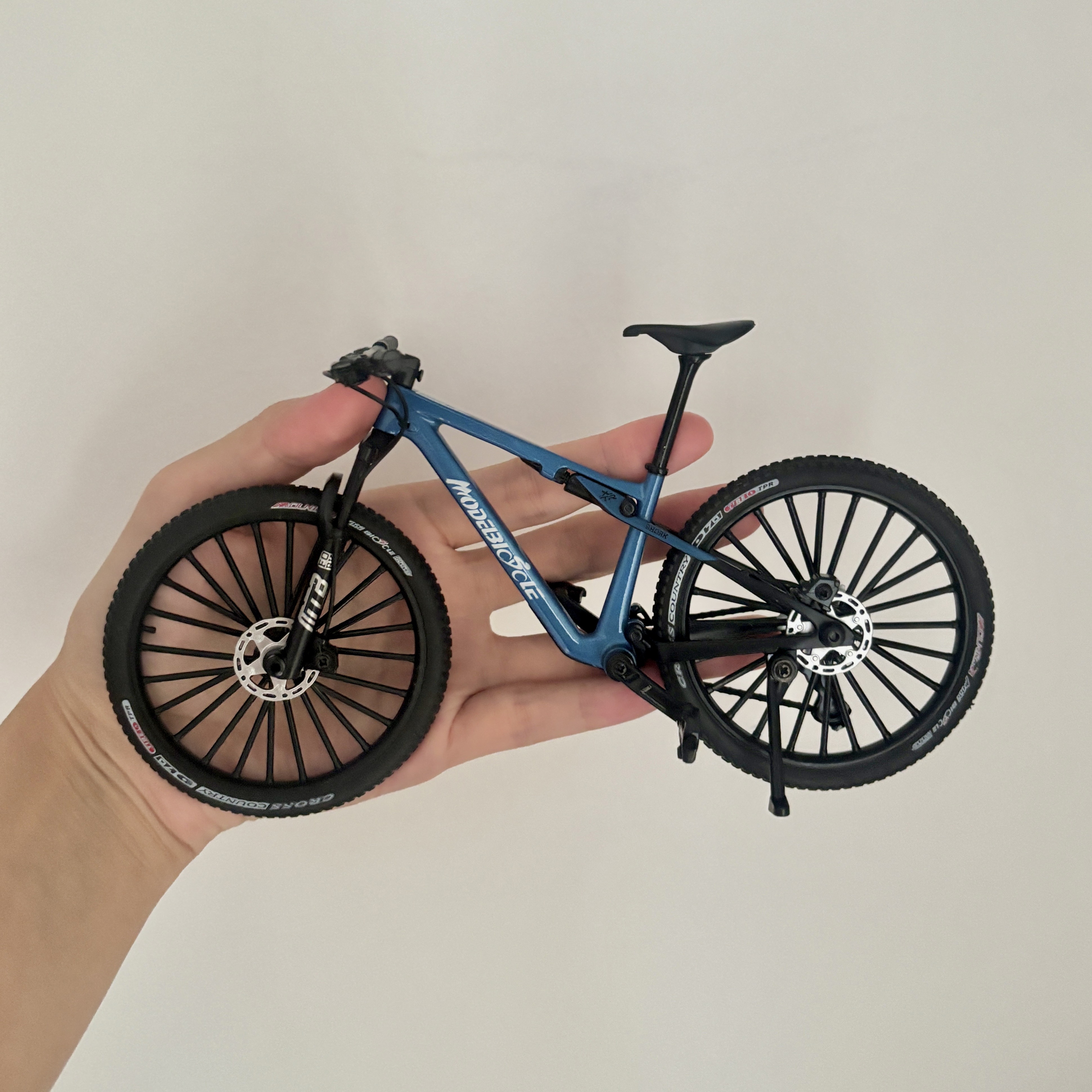 1: 8 Mini Model Fiets Legering - Mountain Biking Gifts recensie en prijs