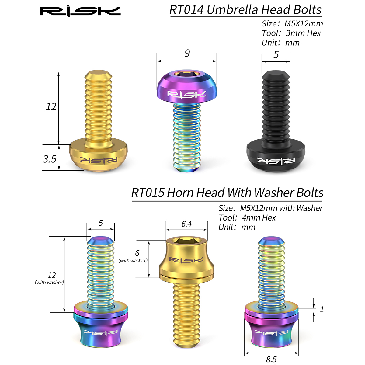 Risico M5x12mm Fiets Bidonhoud - Mountain Biking Water Bottle recensie en prijs