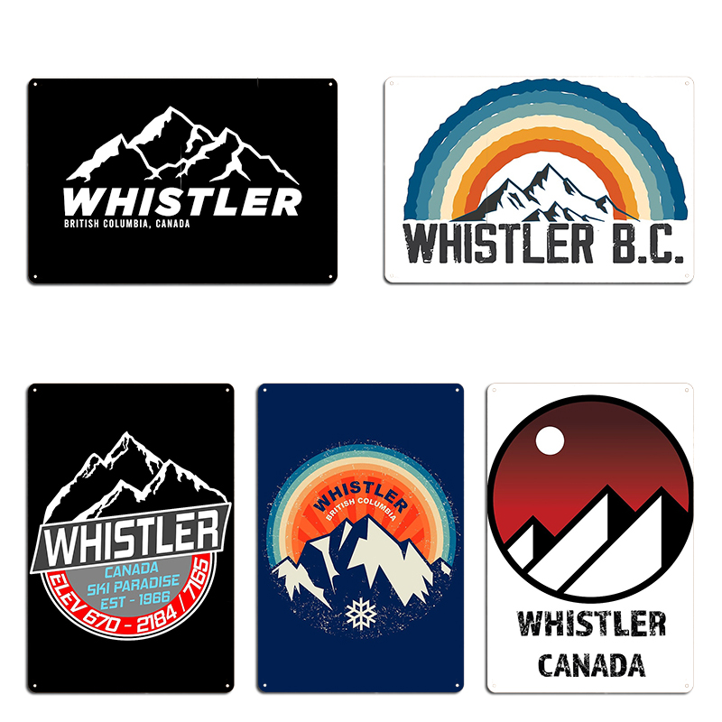 Retro Ski Whistler B.C Canada  - Mountain Biking Whistler recensie en prijs