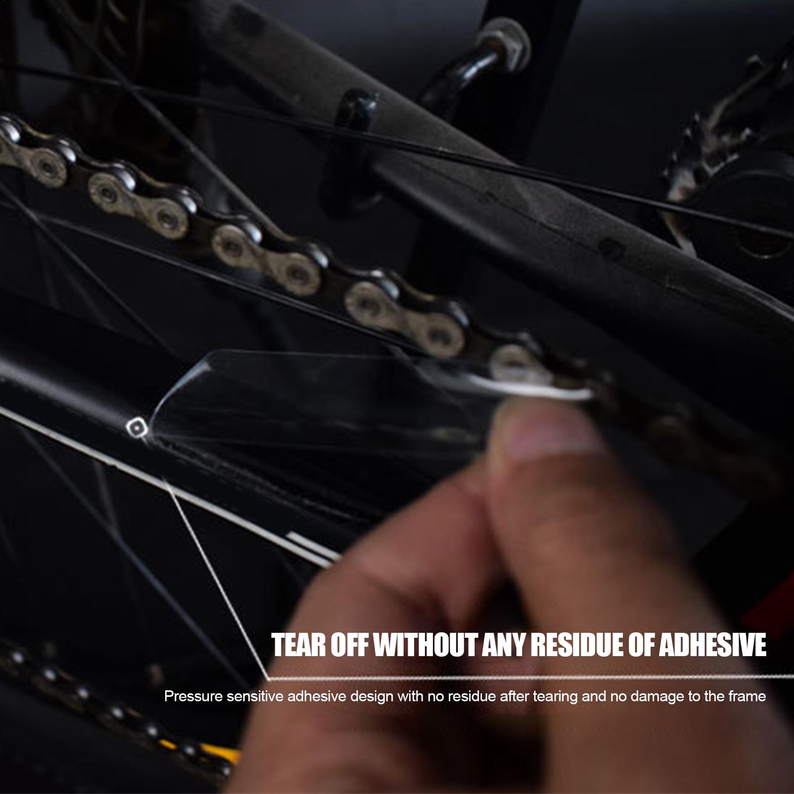 Fietskettingbeschermer transpa - Chainstay Protector Wrap recensie en prijs