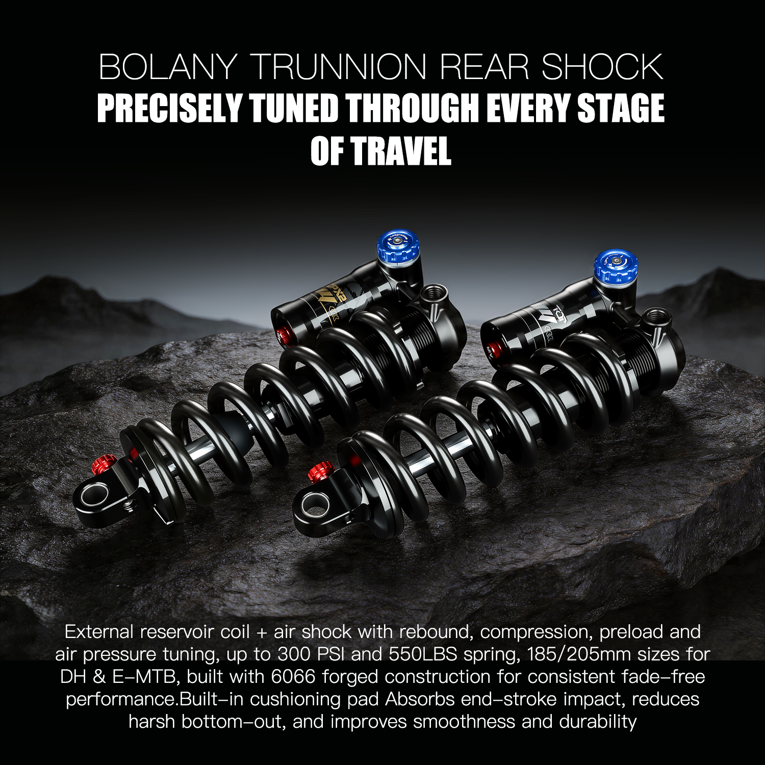 BOLANY MTB Spring-Air Trunnion - Mountain Biking Downhill recensie en prijs