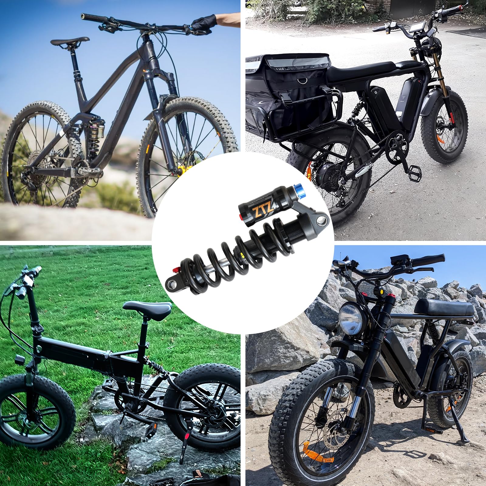 Verstelbare luchtspiraal achte - Mountain Biking Downhill recensie en prijs
