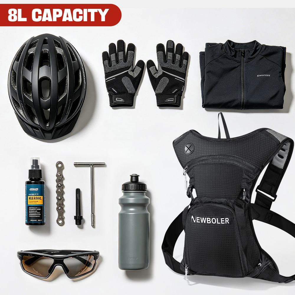 NEWBOLER 5L/8L Motorfiets Fiet - Mountain Biking Hydration Pack recensie en prijs