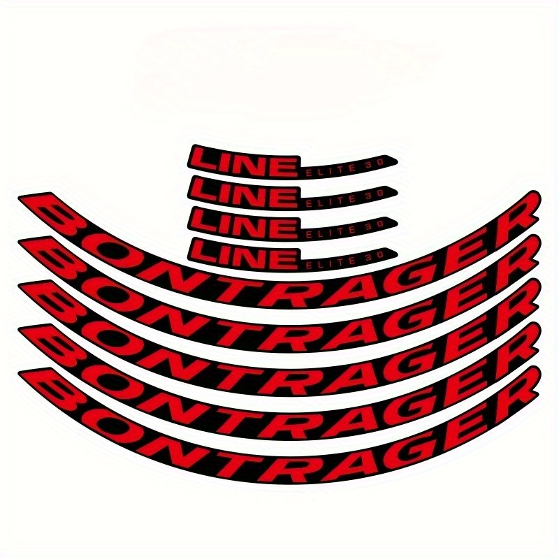 9 Stuks 2D Helm Stickers Bontr - Mountain Biking Helmet recensie en prijs