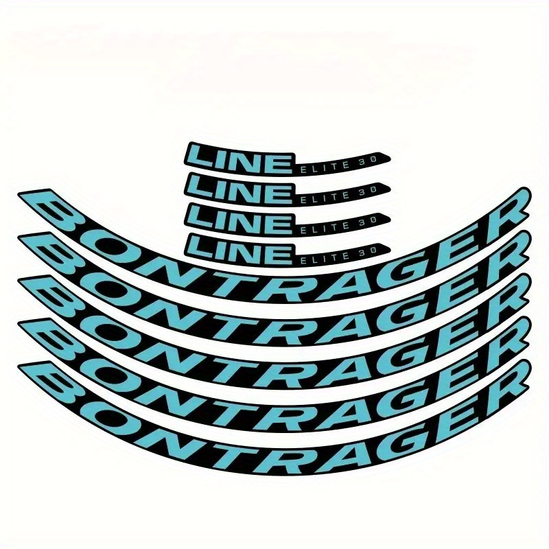 9 Stuks 2D Helm Stickers Bontr - Mountain Biking Helmet recensie en prijs