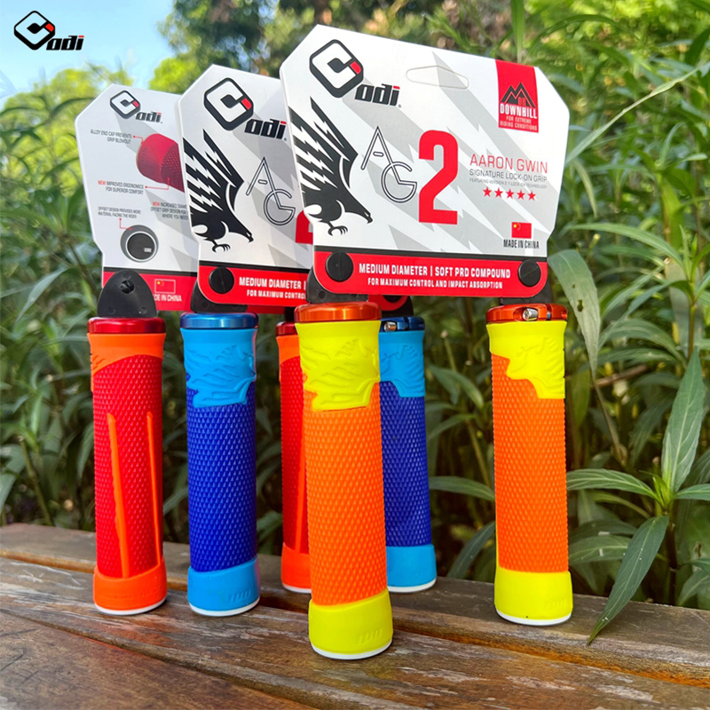 Silicone MTB Grips met lock-on - Mountain Biking Downhill recensie en prijs