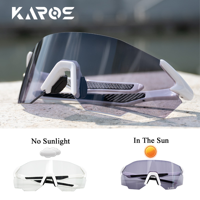 KAROS Meekleurende Fietsbril M - Mountain Biking Glasses recensie en prijs