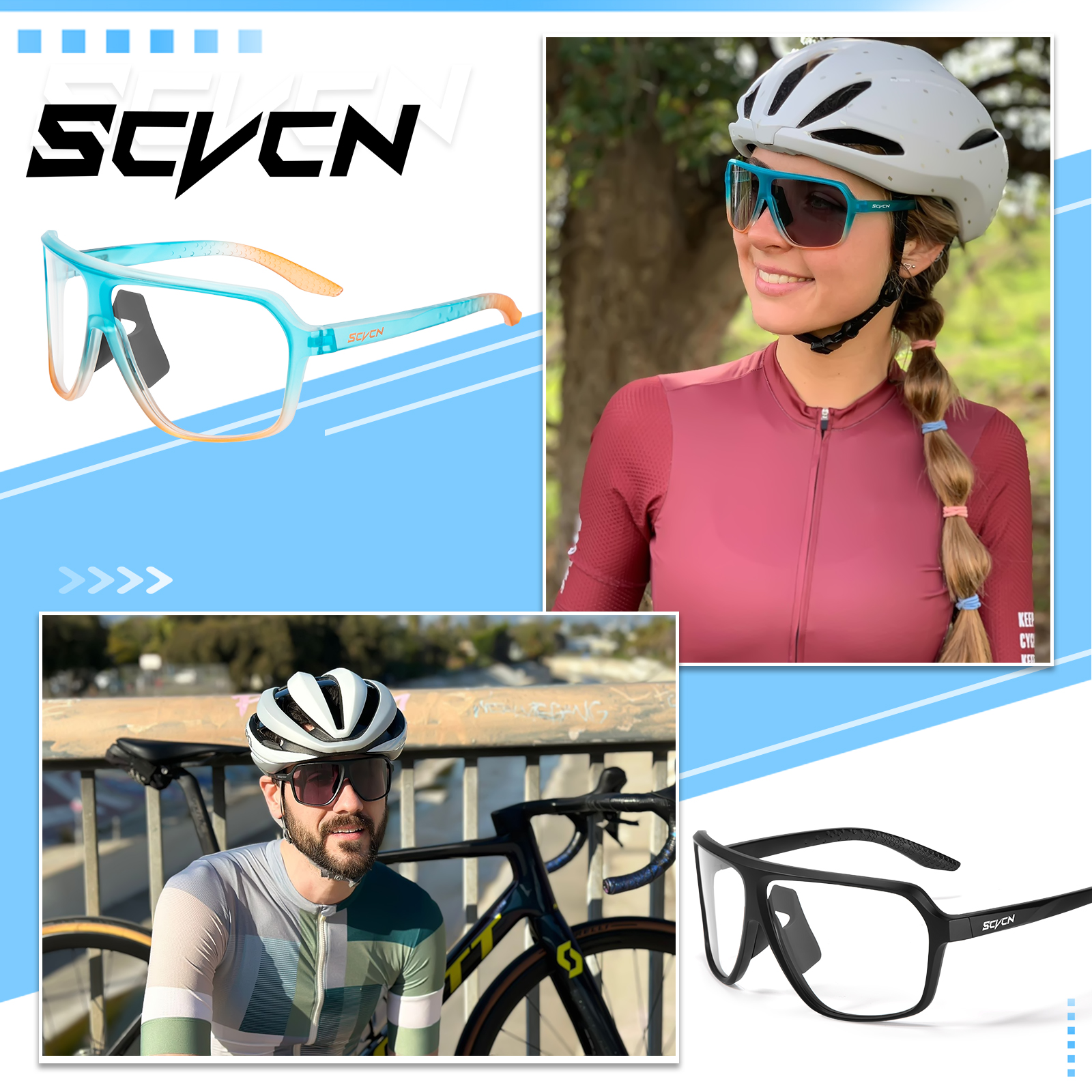 SCVCN Fietszonnebril Bril Fiet - Mountain Biking Glasses recensie en prijs