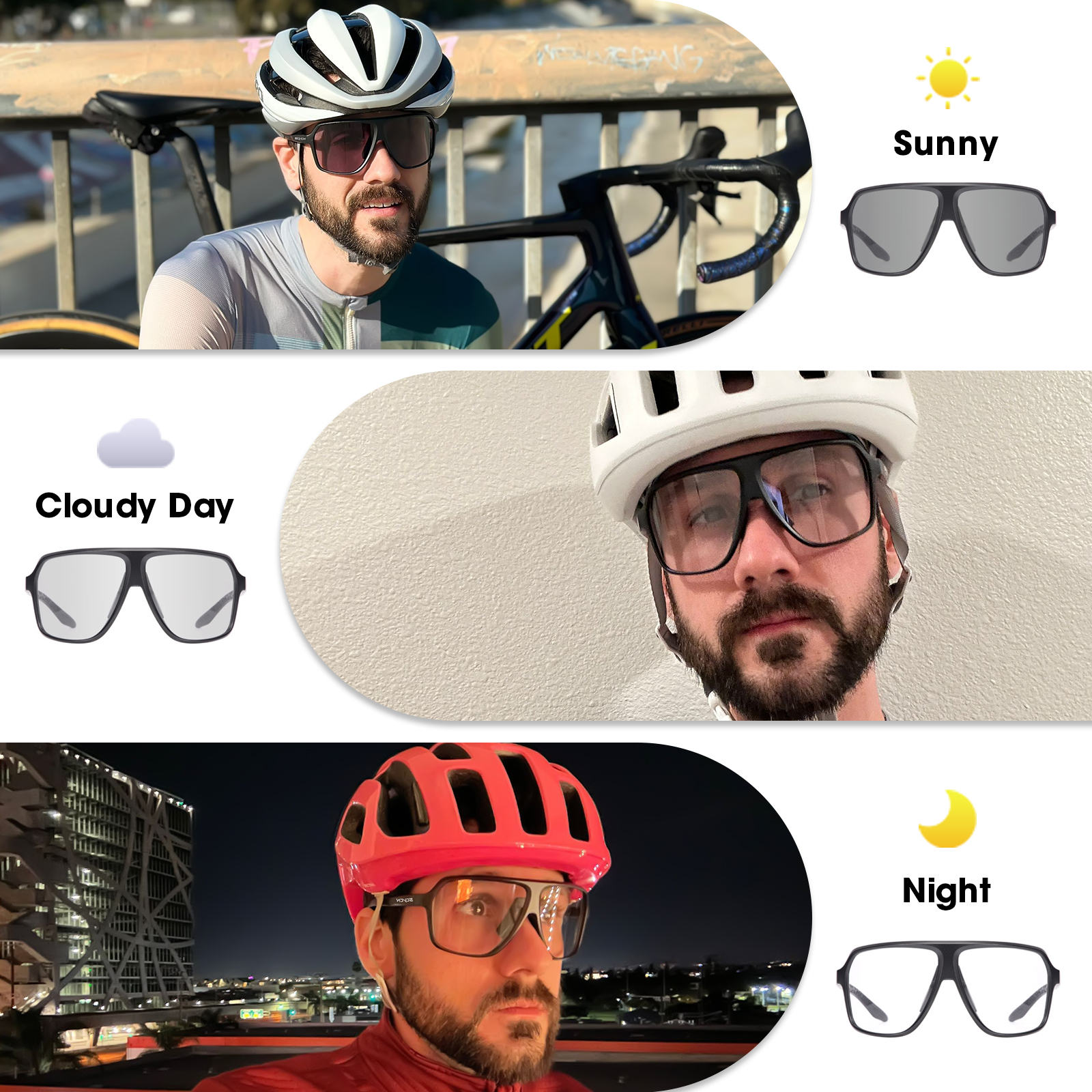 SCVCN Fietszonnebril Bril Fiet - Mountain Biking Glasses recensie en prijs